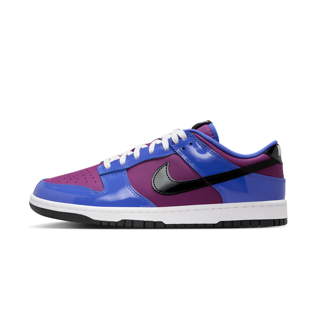 Nike Dunk Low Retro SE Patent Paramount Blue Viotech, Paramount Blue / Black - Viotech -White (IB6400-400)