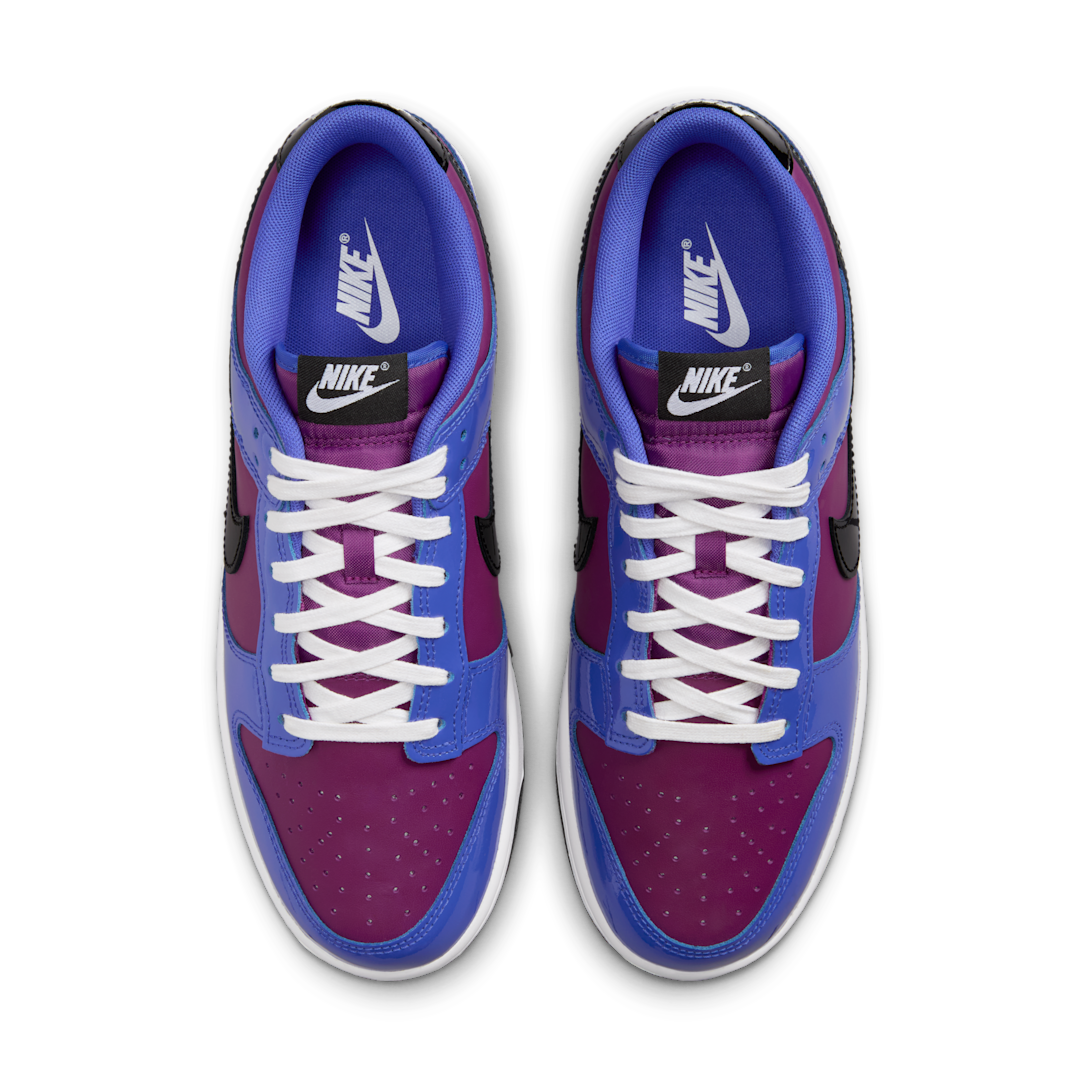 Nike Dunk Low Retro SE Patent Paramount Blue Viotech, Paramount Blue / Black - Viotech -White (IB6400-400)
