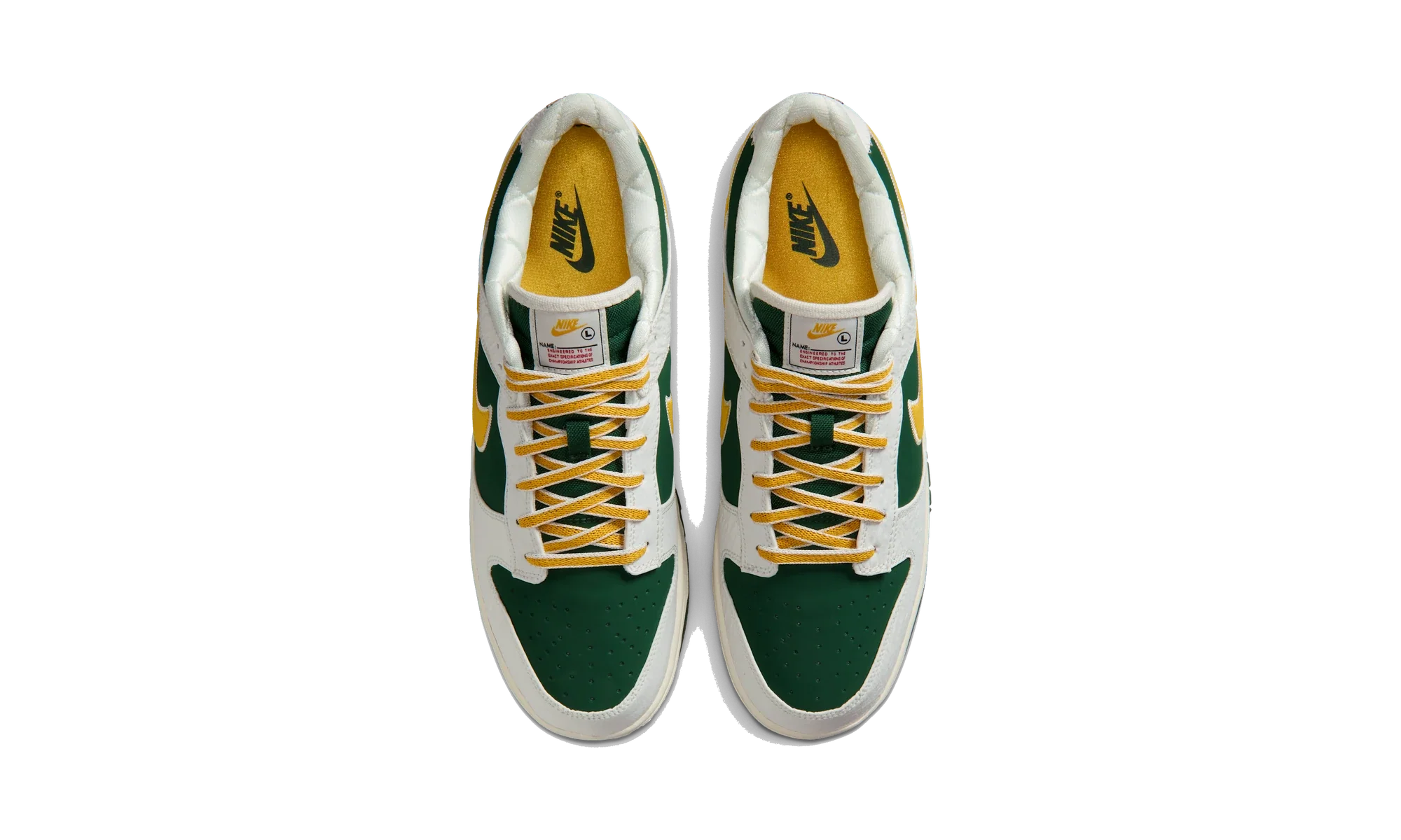 Nike Dunk Low Retro Varsity Jacket Sail Fir University Gold