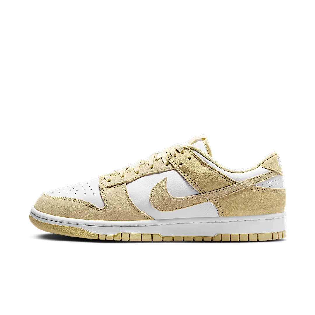 Nike Dunk Low SE Team Gold Suede, White/Team Gold/White (FQ8249-102)