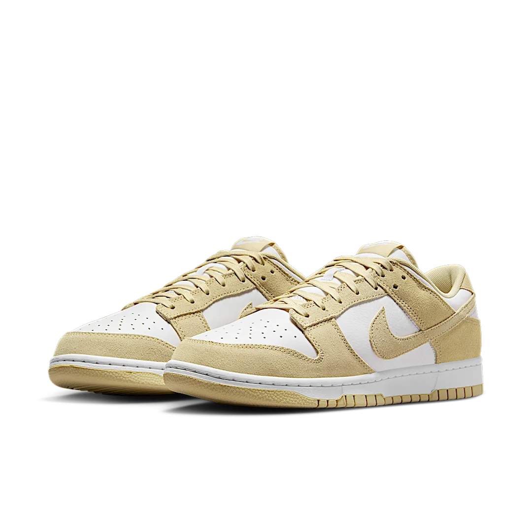 Nike Dunk Low SE Team Gold Suede, White/Team Gold/White (FQ8249-102)