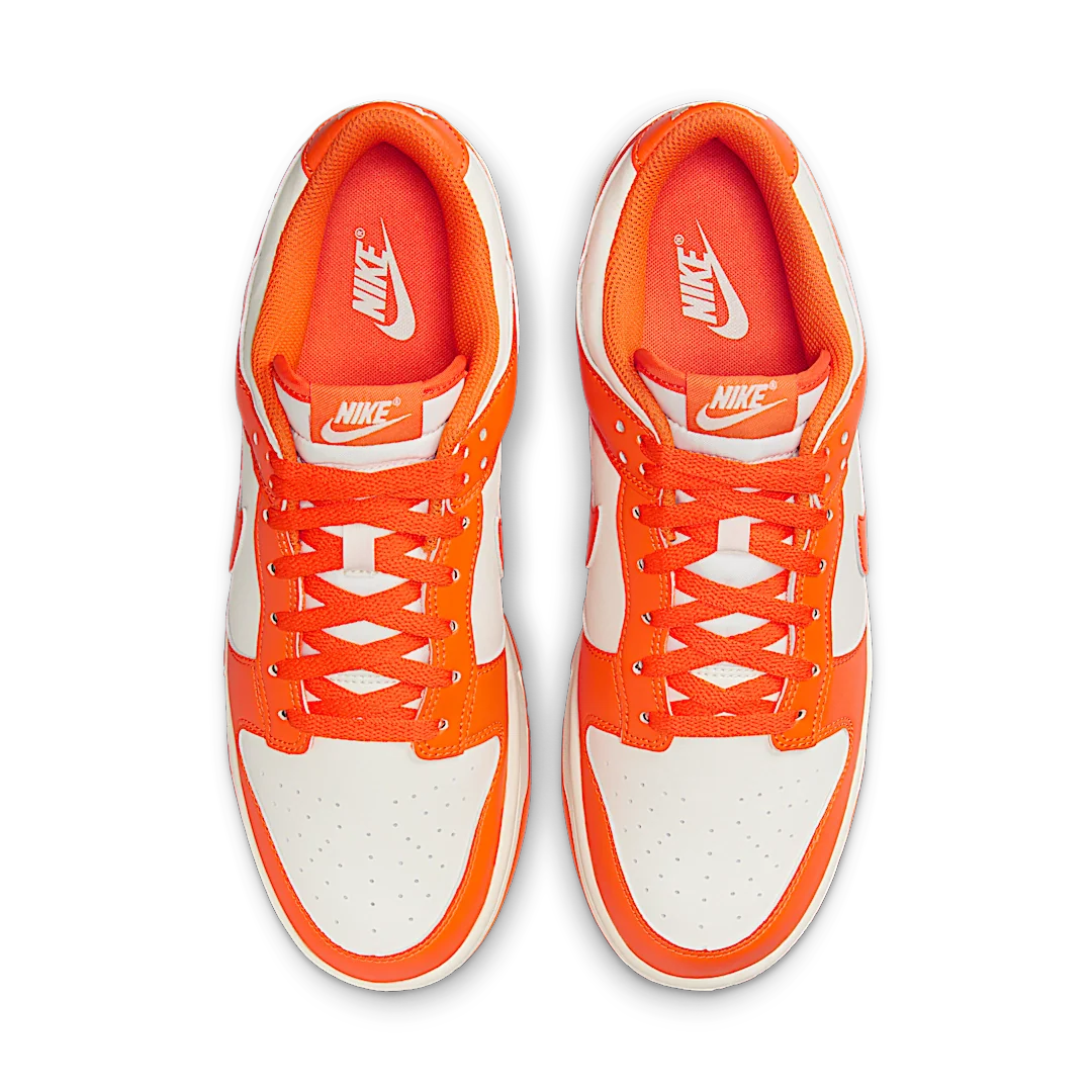 Nike Dunk Low Syracuse Pale Ivory, Pale Ivory/Safety Orange (HF5441-106)