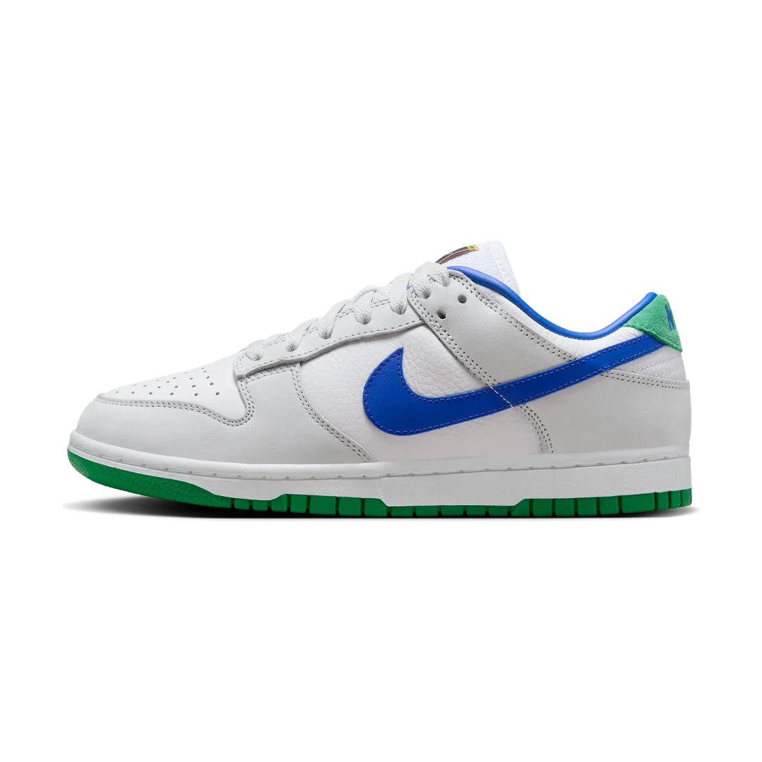 Nike Dunk Low Tennis Classic, White/Photo Blue-Photon Dust-Stadium Green (FB7910-100)