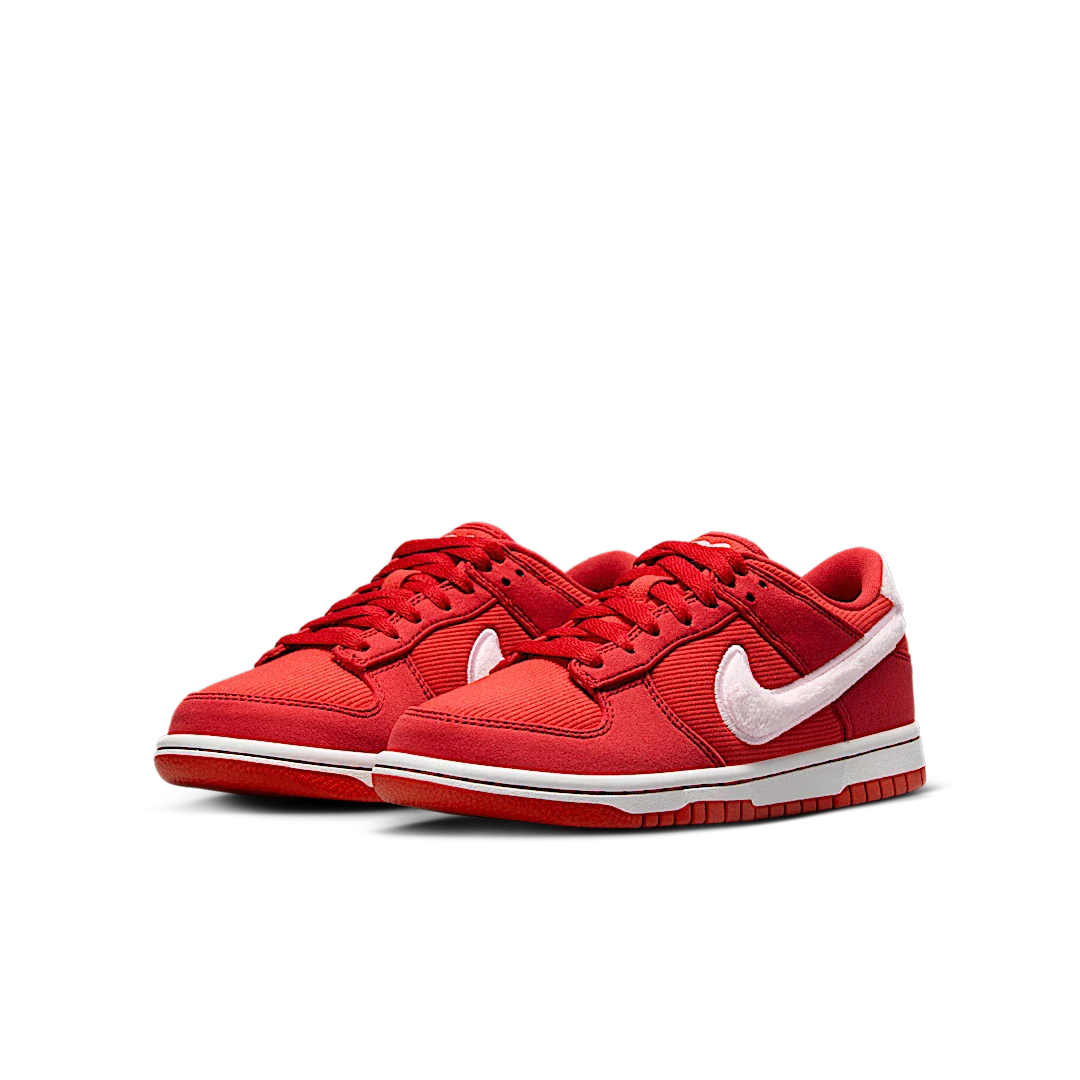 Nike Dunk Low Valentine's Day (2024), Fire Red/Pink Foam/Light Crimson/White/Team Red (FZ3548-612)