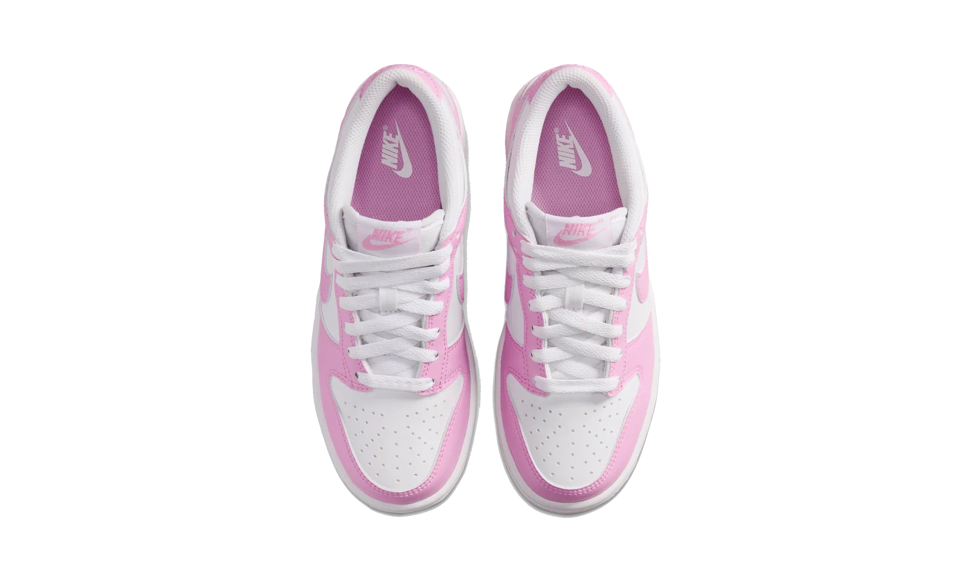 Nike Dunk Low White Pink Rise