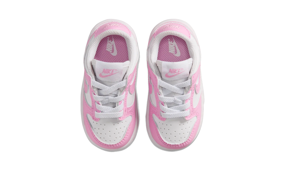 Nike Dunk Low White Pink Rise (TD)