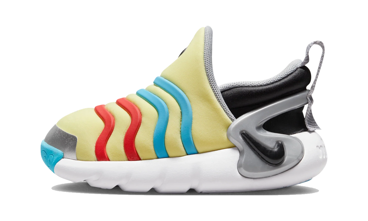 Nike Dynamo Go SE TD Lemon Chiffon Red Blue
