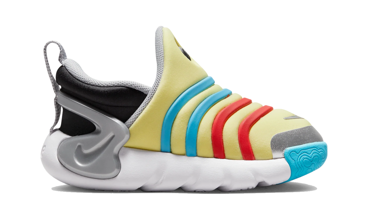 Nike Dynamo Go SE TD Lemon Chiffon Red Blue