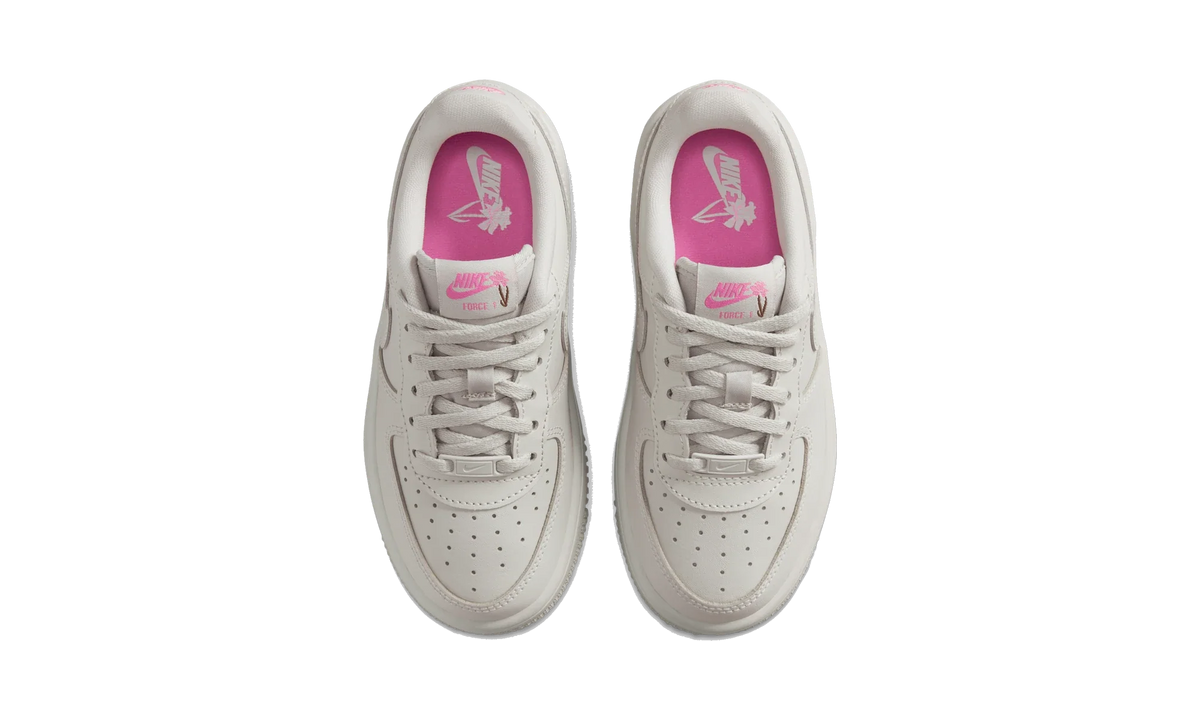 Nike Force 1 Low Light Bone Playful Pink (PS)