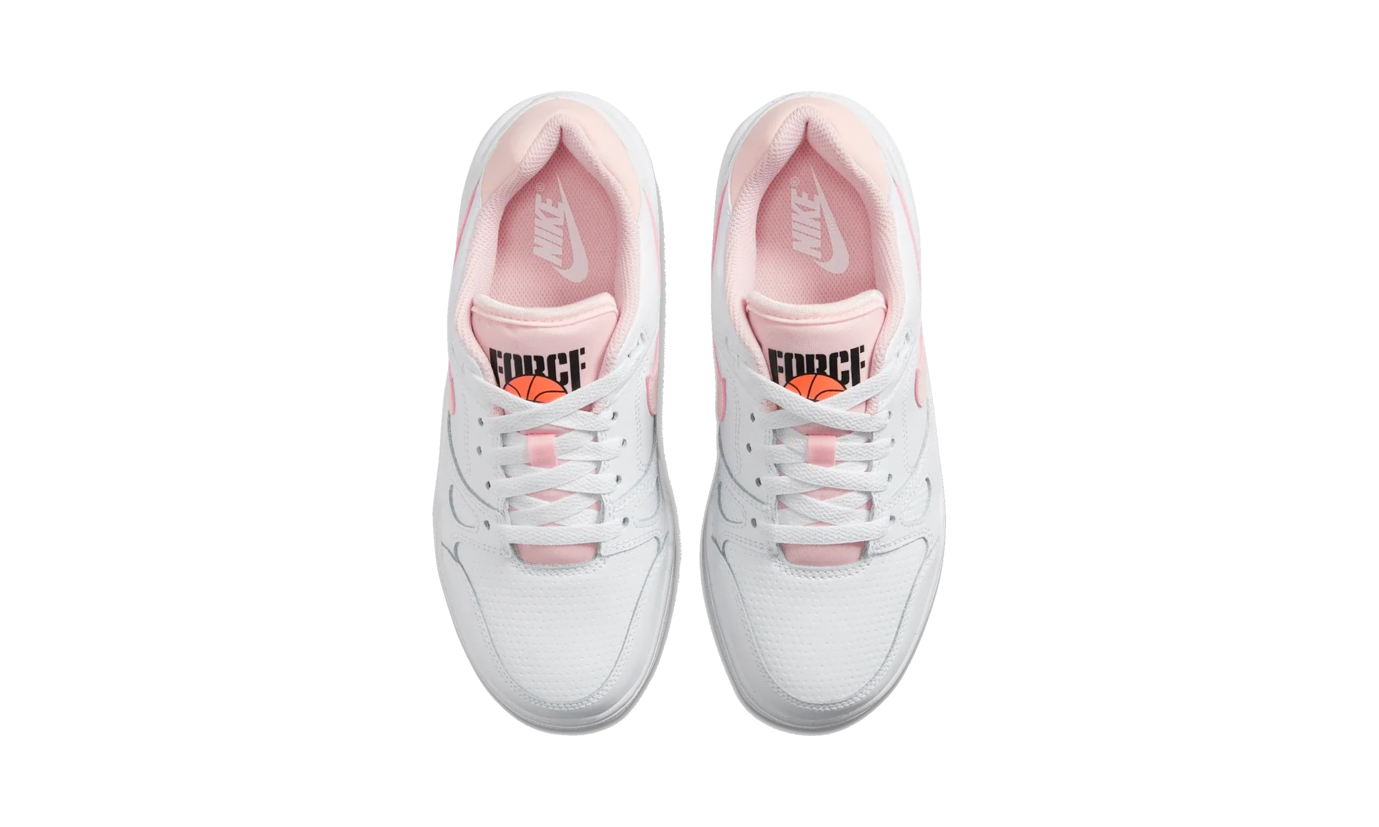 Nike Full Force Low White Bright Mango Black Echo Pink