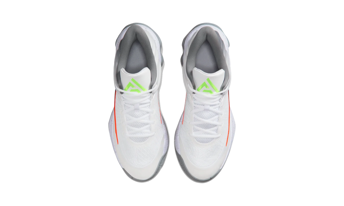 Nike Giannis Immortality 4 White Volt Wolf Grey Black