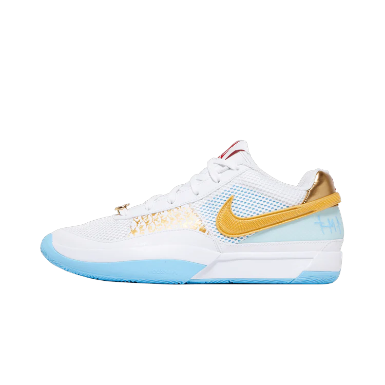 Nike Ja 1 Year of the Dragon, White/Aquarius Blue/Glacier Blue/Metallic Gold (FV1290-100/FV1291-100)