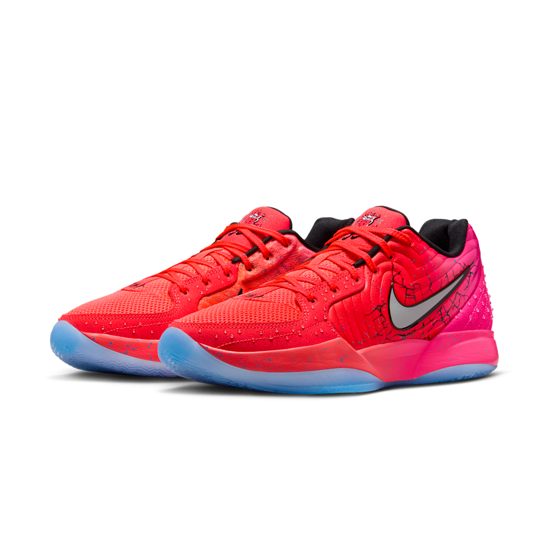 Nike Ja 2 Kool-Aid Tropical Punch, Bright Crimson/Flat Silver/Hyper Pink/Black/Photo Blue (IF0302-600 / IF0303-600)