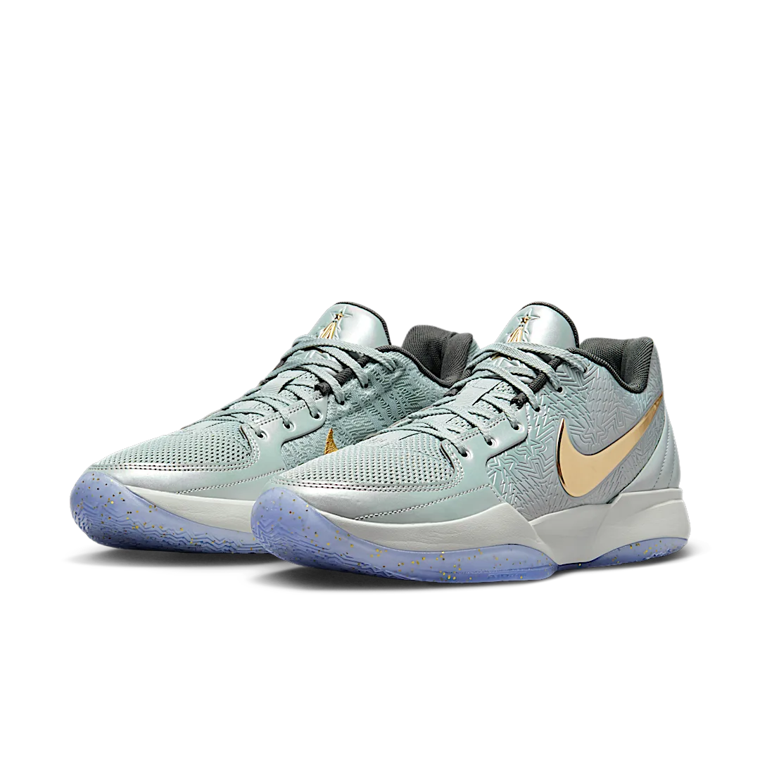 Nike Ja 2 Tree Topper, Light Silver/Metallic Gold/Iron Grey (FV6070-002)