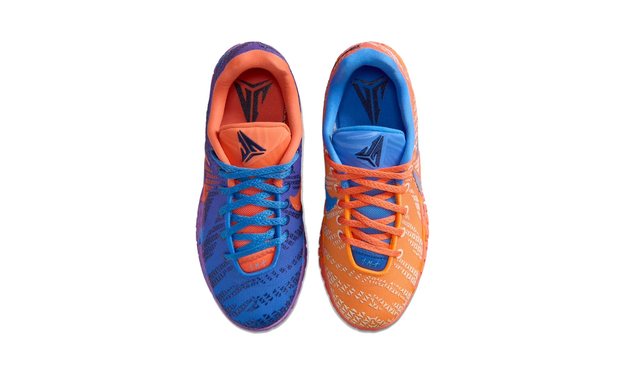 Nike Ja 3 Blue Crystal Turf Orange Midnight Navy Metallic Silver