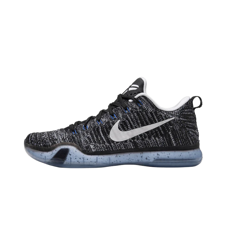 Nike Kobe 10 Elite HTM Oreo, Black/White-Game Royal (805937-010)