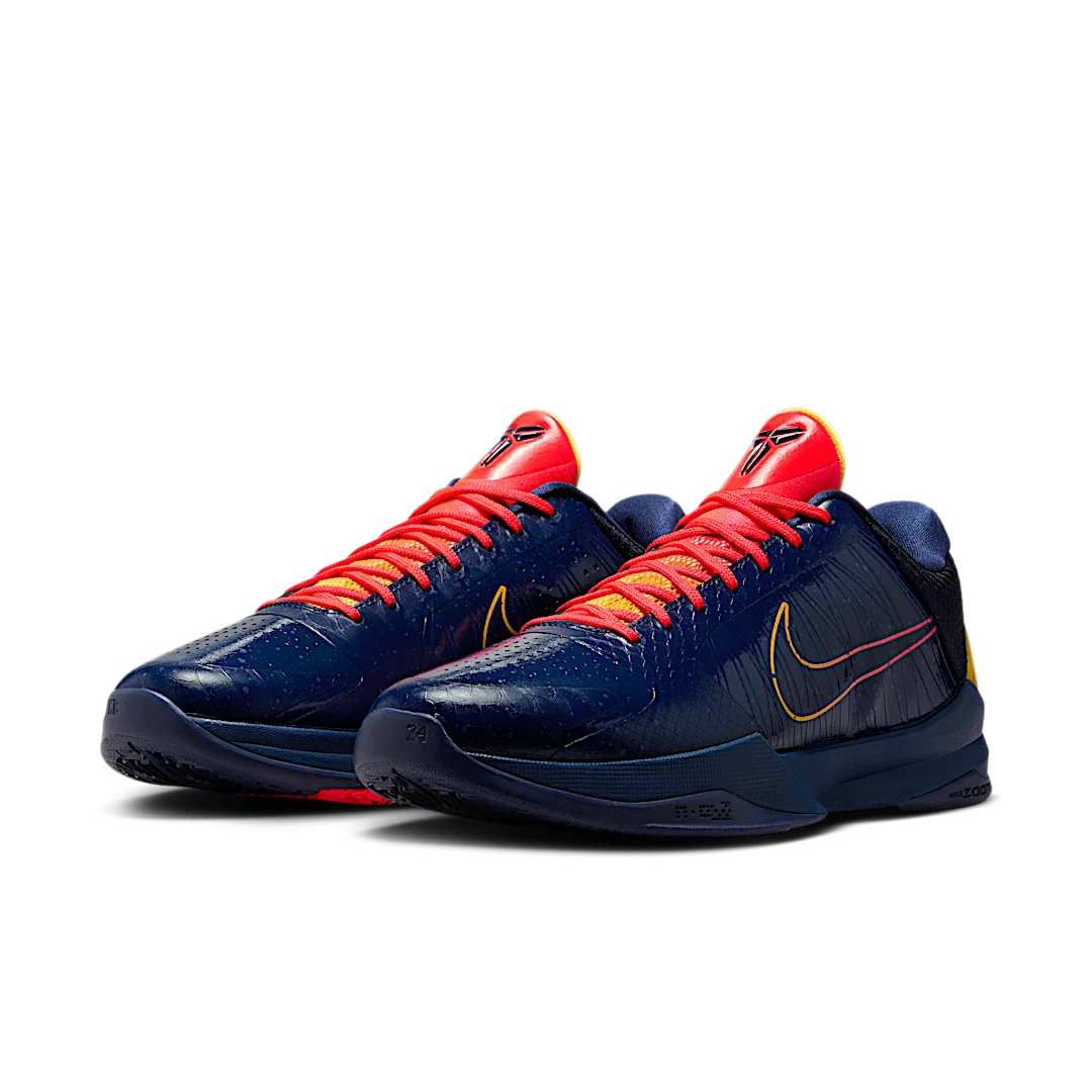 Nike Kobe 5 Protro Caitlin Clark Indiana Fever, Midnight Navy/Bright Crimson (IM3207-400)