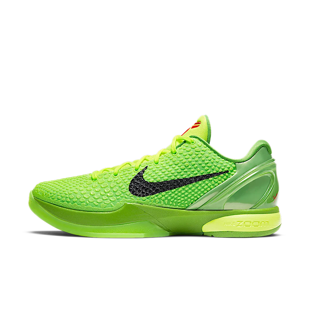 Nike Kobe 6 Protro Grinch (2020), Green Apple/Volt-Crimson-Black (CW2190-300)