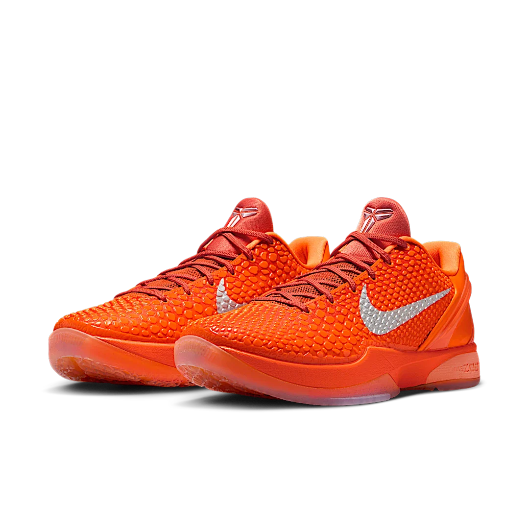 Nike Kobe 6 Protro Total Orange, Total Orange/Metallic Silver/Cosmic Clay (IH1871-800 / FV9676-800)