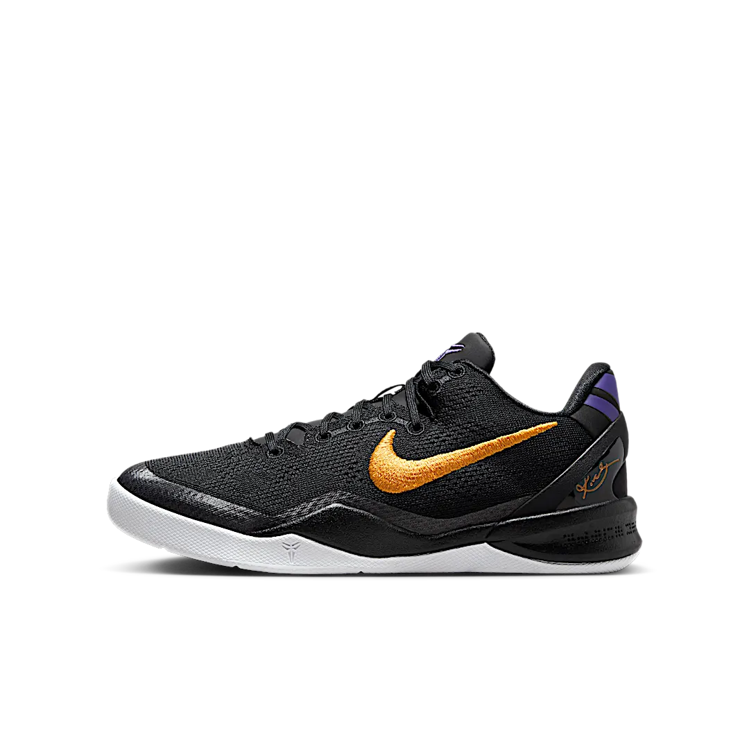 Nike Kobe 8 Lakers Away, Black/University Gold/White/Court Purple (FN0266-002)