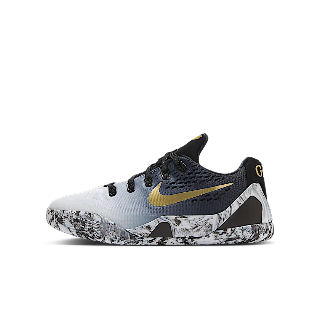 Nike Kobe 9 EM Low Mambacita, Black/White/Metallic Gold (FV3607-002)