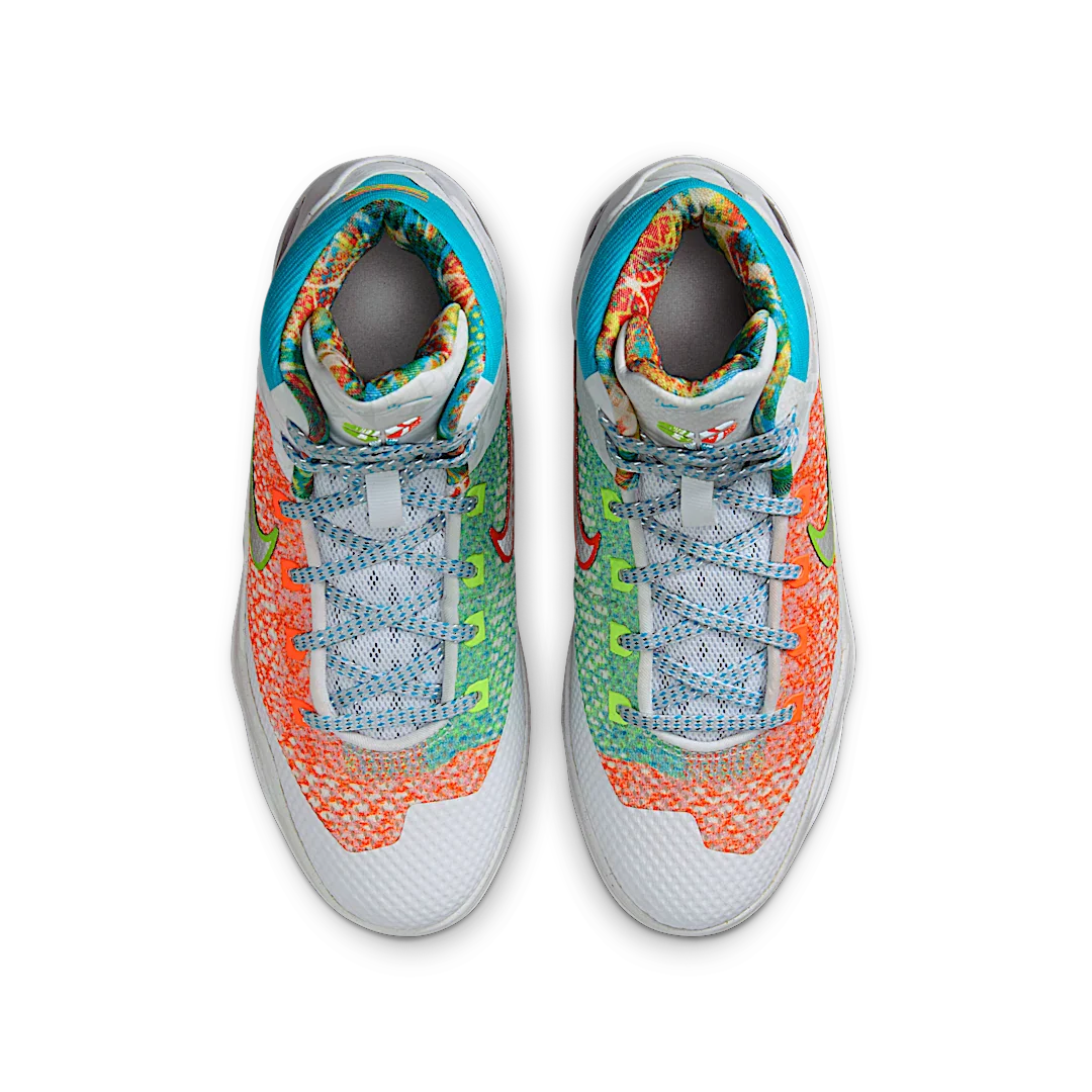 Nike Kobe 9 Elite Protro What The (2025), White/Reflective Silver/Chlorine Blue/Black (HJ9446-100)