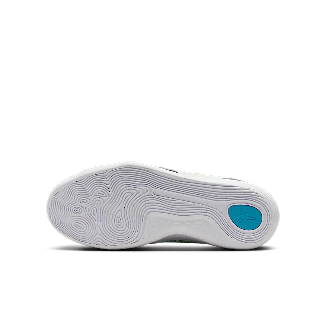 Nike Kobe 9 Elite Protro What The (2025), White/Reflective Silver/Chlorine Blue/Black (HJ9446-100)