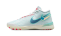 Nike LeBron NXXT Genisus White Aurora Green Siren Red Aegean Storm