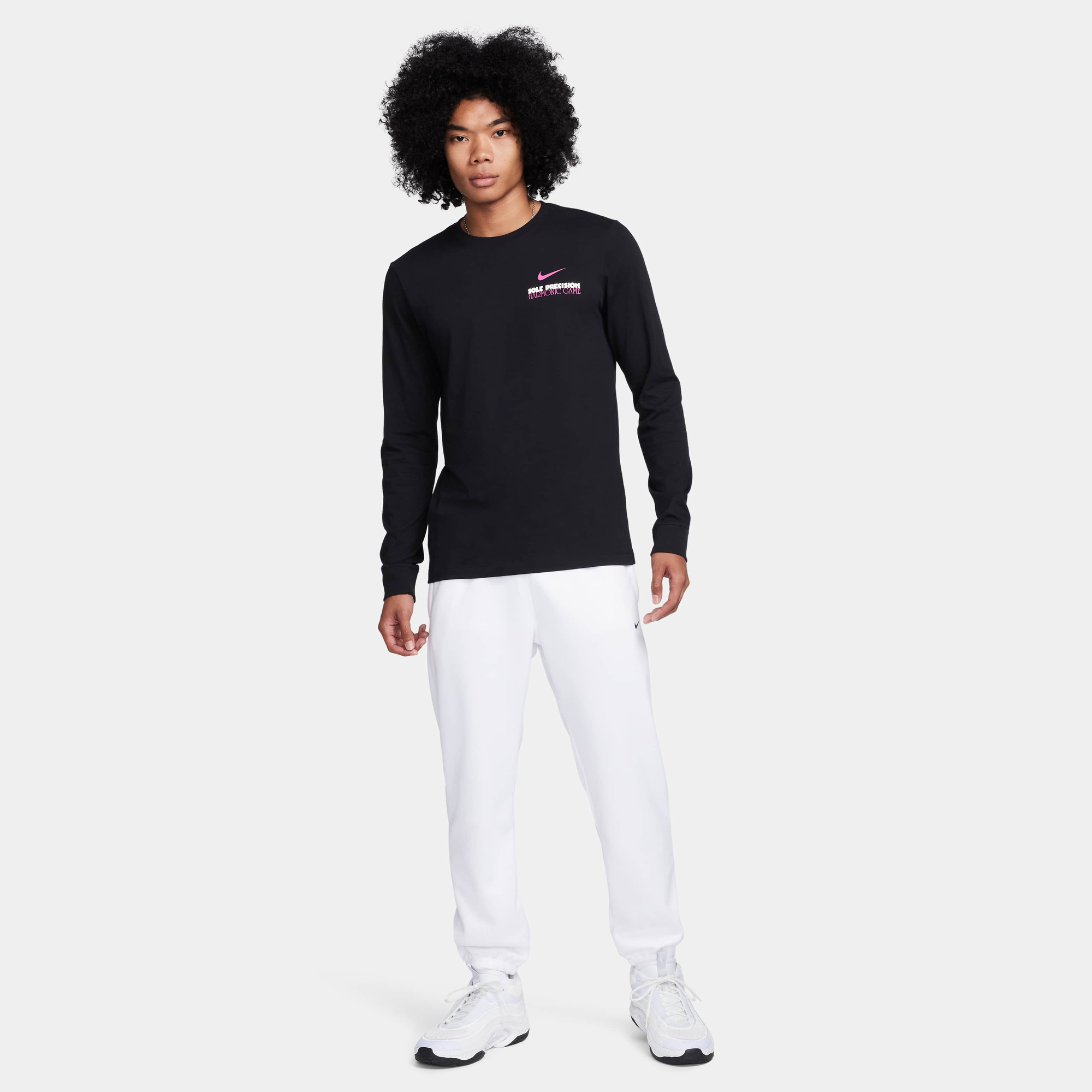 Nike Max90 Long-Sleeve Basketball T-Shirt Black