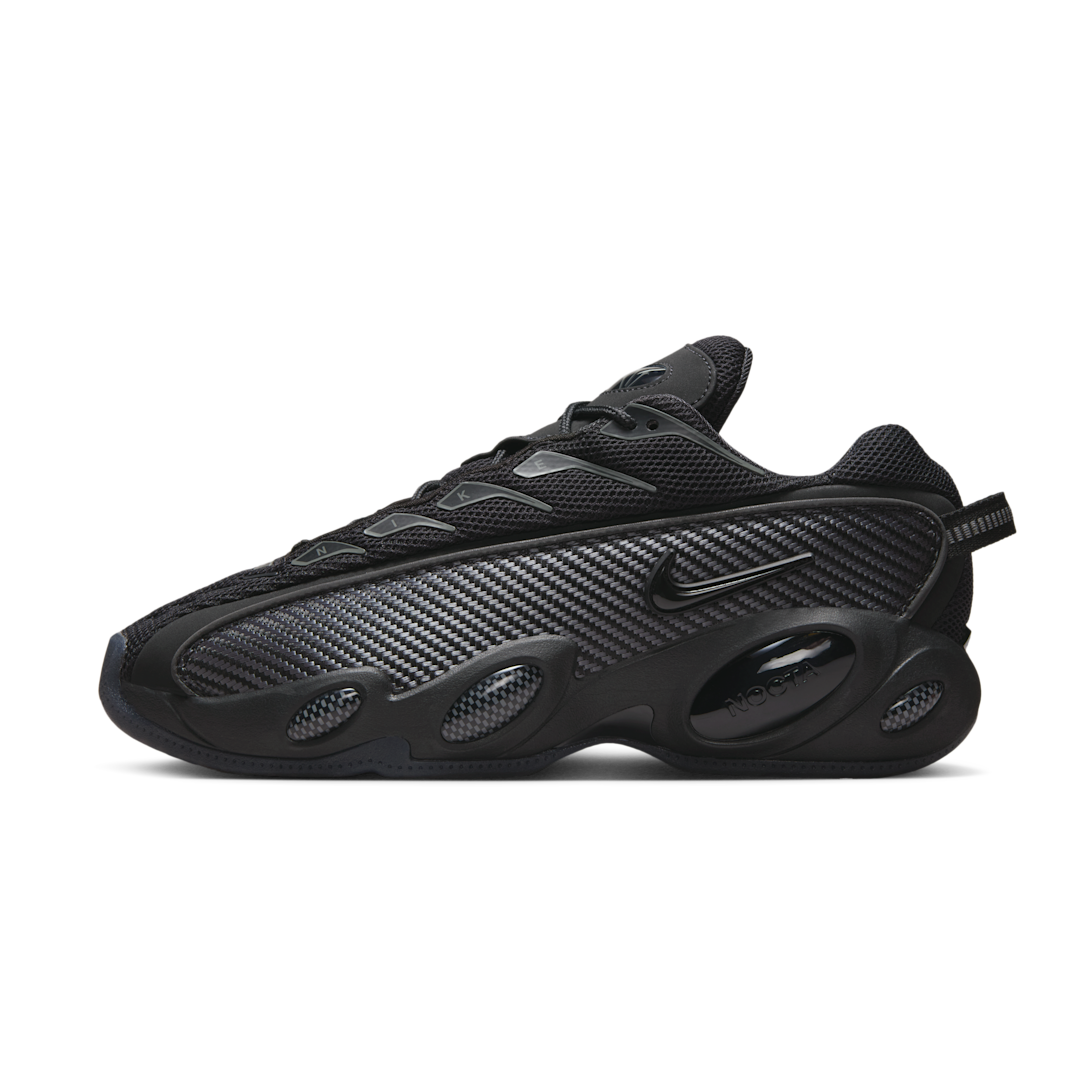 Nike NOCTA Glide Drake Black Iron Grey, Black/Black/Iron Grey/University Gold (DM0879-002)