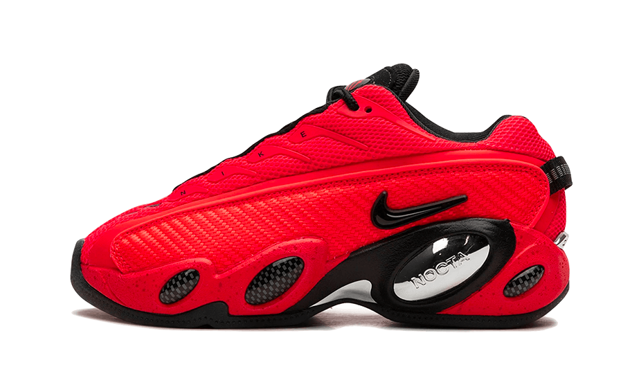 Nike NOCTA Glide Drake Bright Crimson, Bright Crimson/Black/Black/Chrome (DM0879-600)