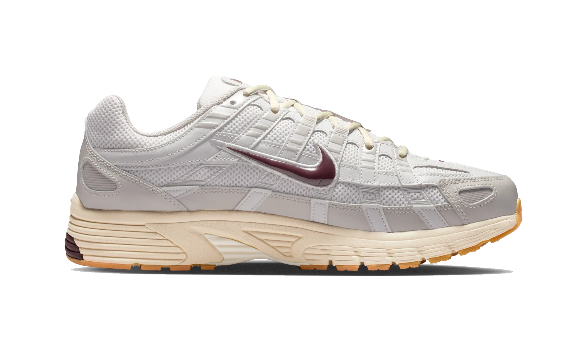 Nike P-6000 College Grey Burgundy Crush