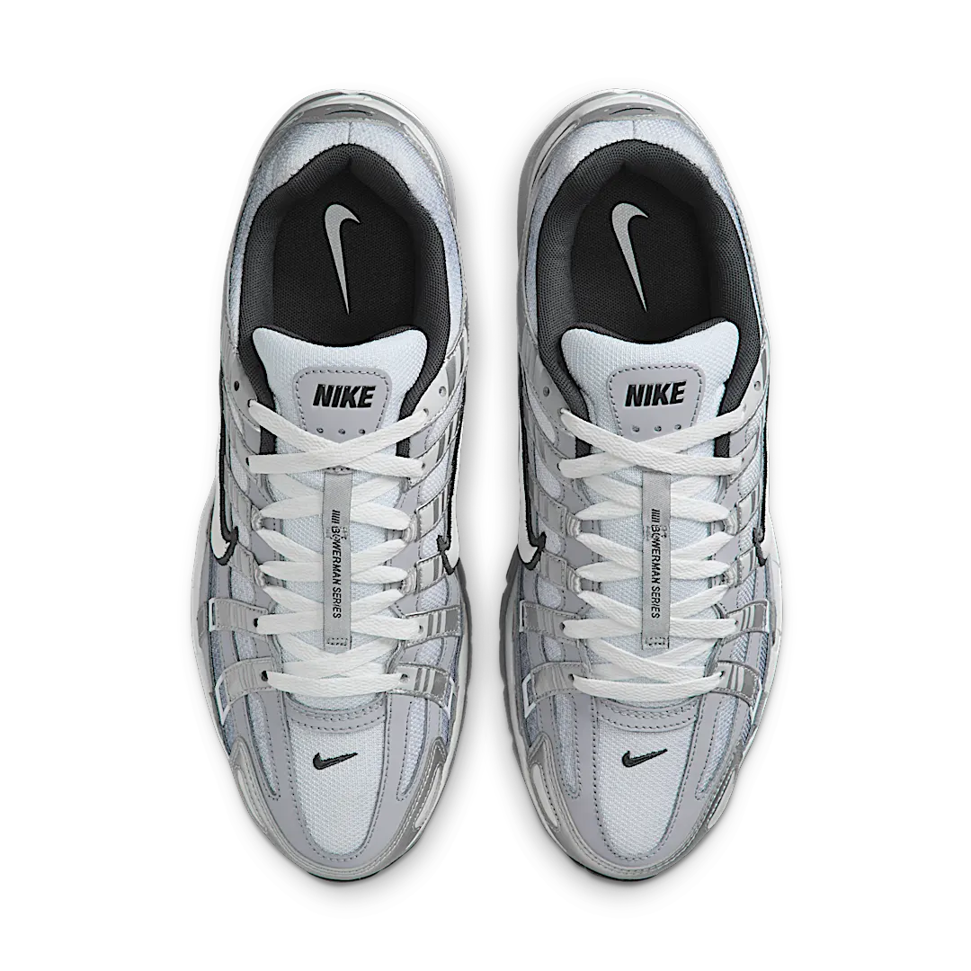 Nike P-6000 Metallic Silver Summit White-Wolf Grey, Metallic Silver/Summit White-Wolf Grey (IH4465-095)