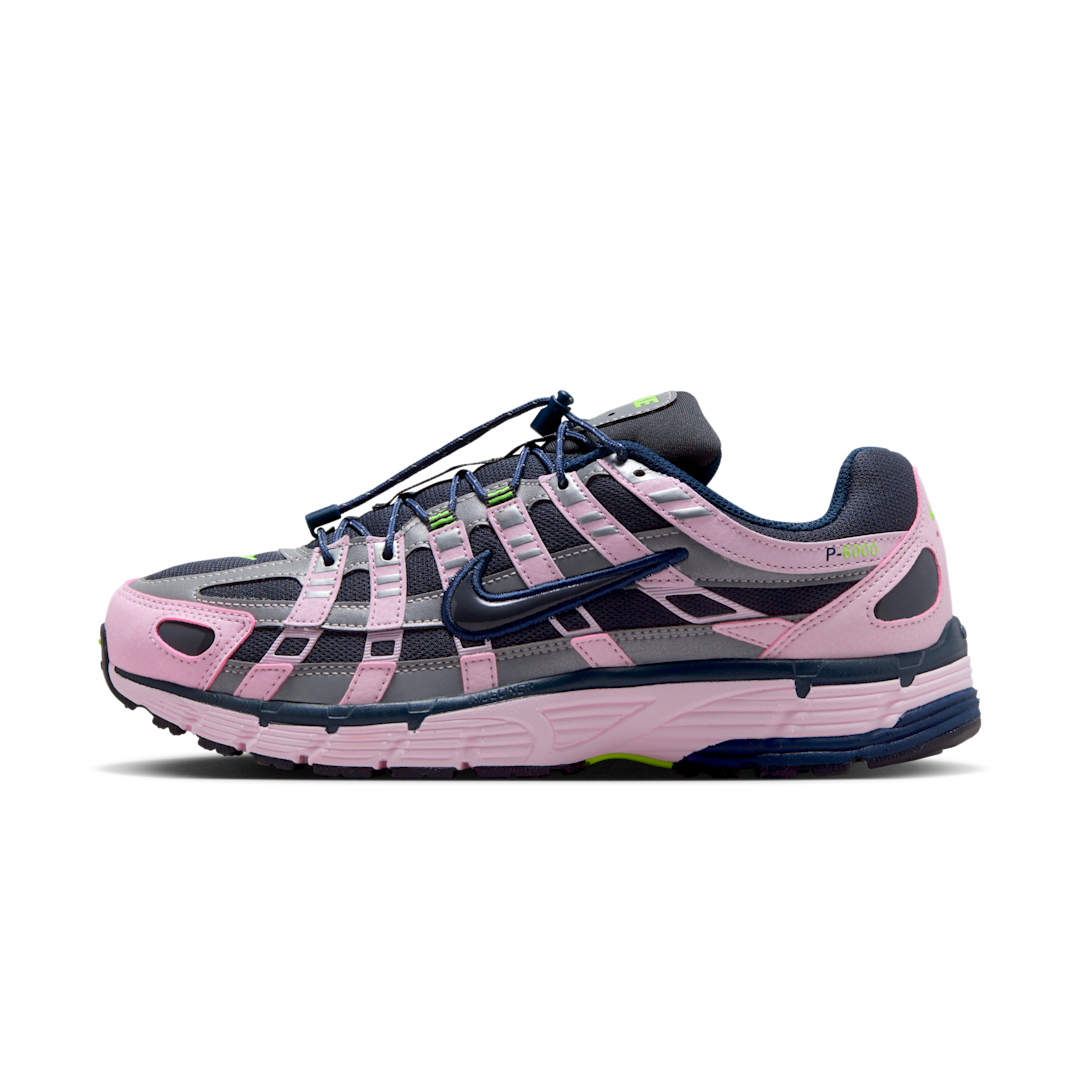 Nike P-6000 Pink Foam Armory Navy, Pink Foam/Armory Navy/Metallic Silver/Anthracite (HV2521-600)