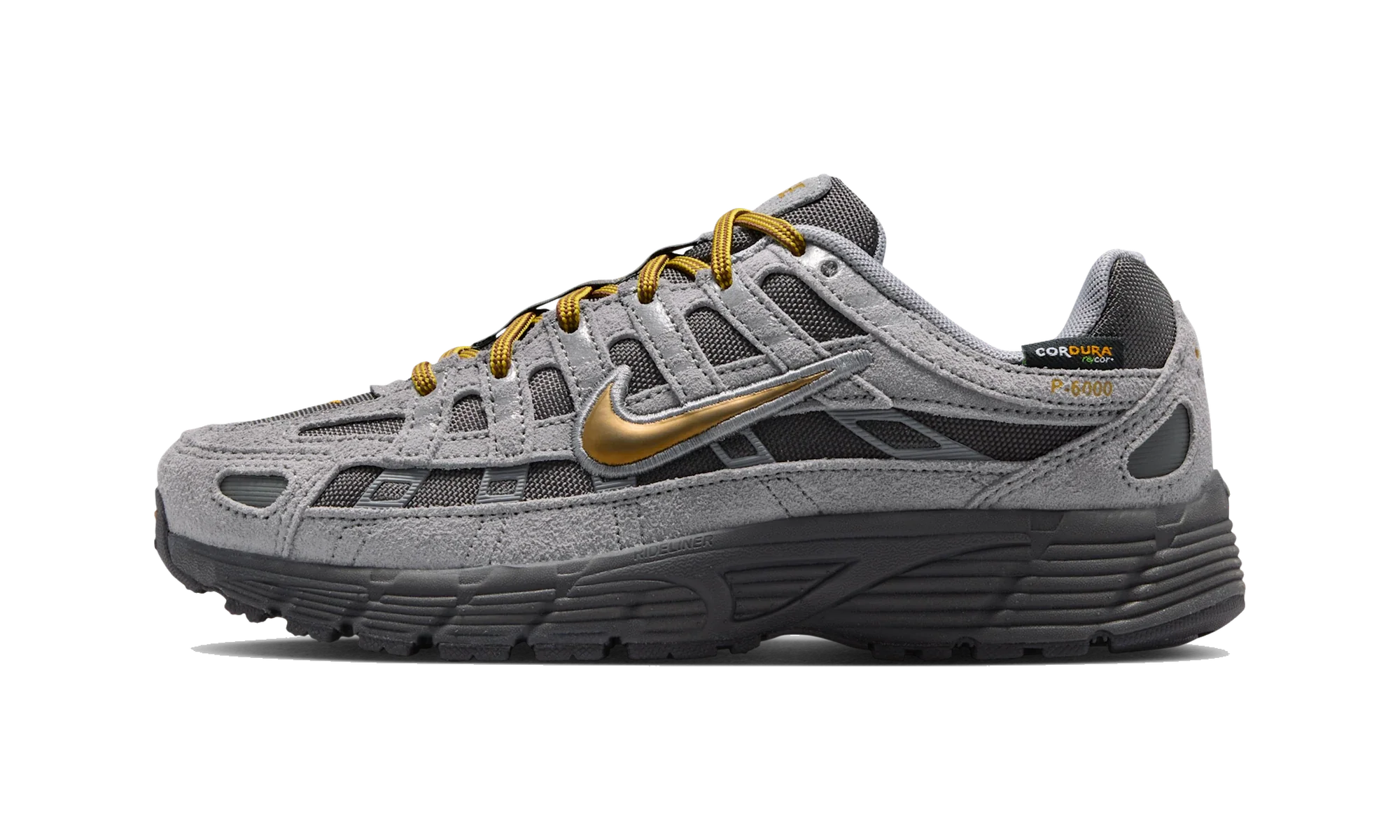 Nike P-6000 Premium Medium Ash Grey Golden Hops