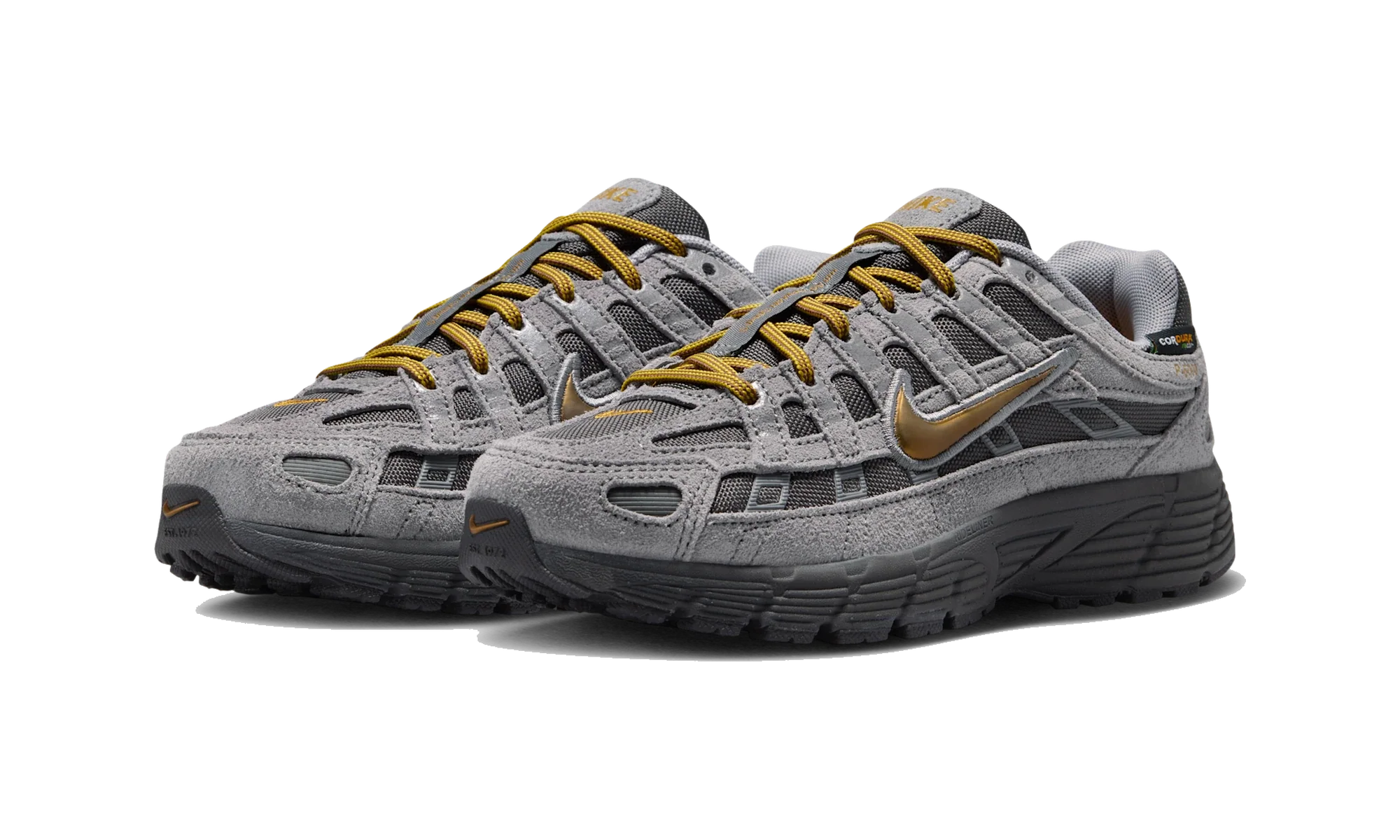 Nike P-6000 Premium Medium Ash Grey Golden Hops