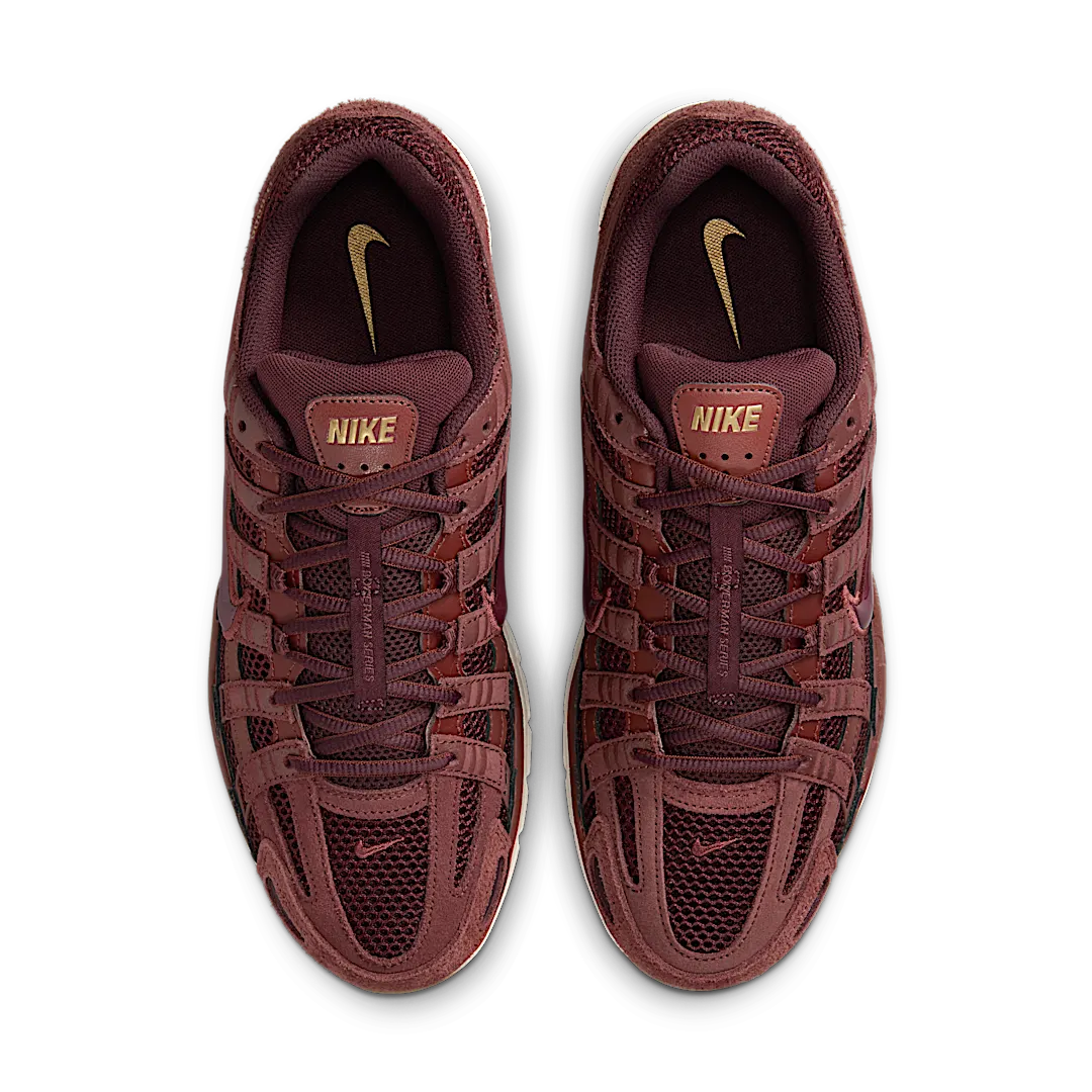 Nike P-6000 SE Dark Pony Metallic Gold, Dark Pony/Metallic Gold/Pale Ivory/Burgundy Crush (HF0015-200)