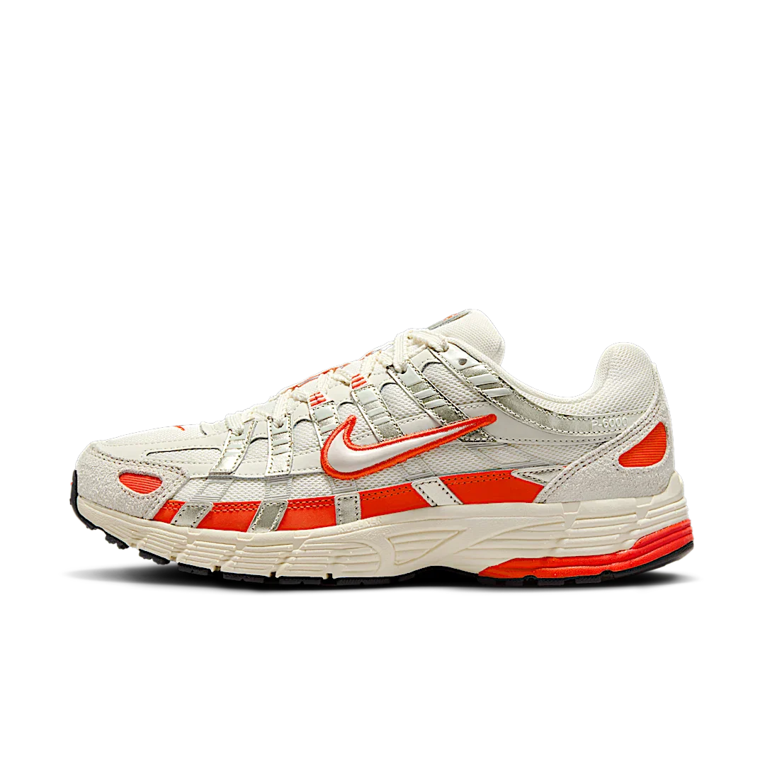 Nike P-6000 Sail Pale Ivory Light Bone Picante Red, Sail/Pale Ivory/Light Bone/Picante Red (HV5230-133)
