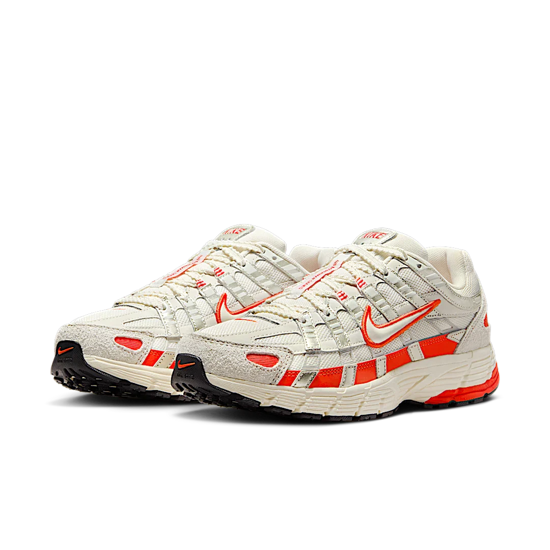 Nike P-6000 Sail Pale Ivory Light Bone Picante Red, Sail/Pale Ivory/Light Bone/Picante Red (HV5230-133)