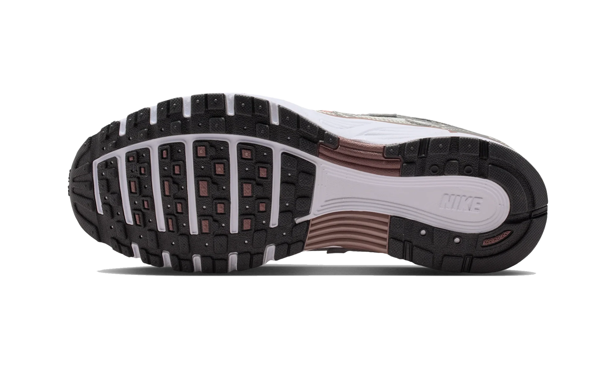 Nike P-6000 White Metallic Silver Tattoo