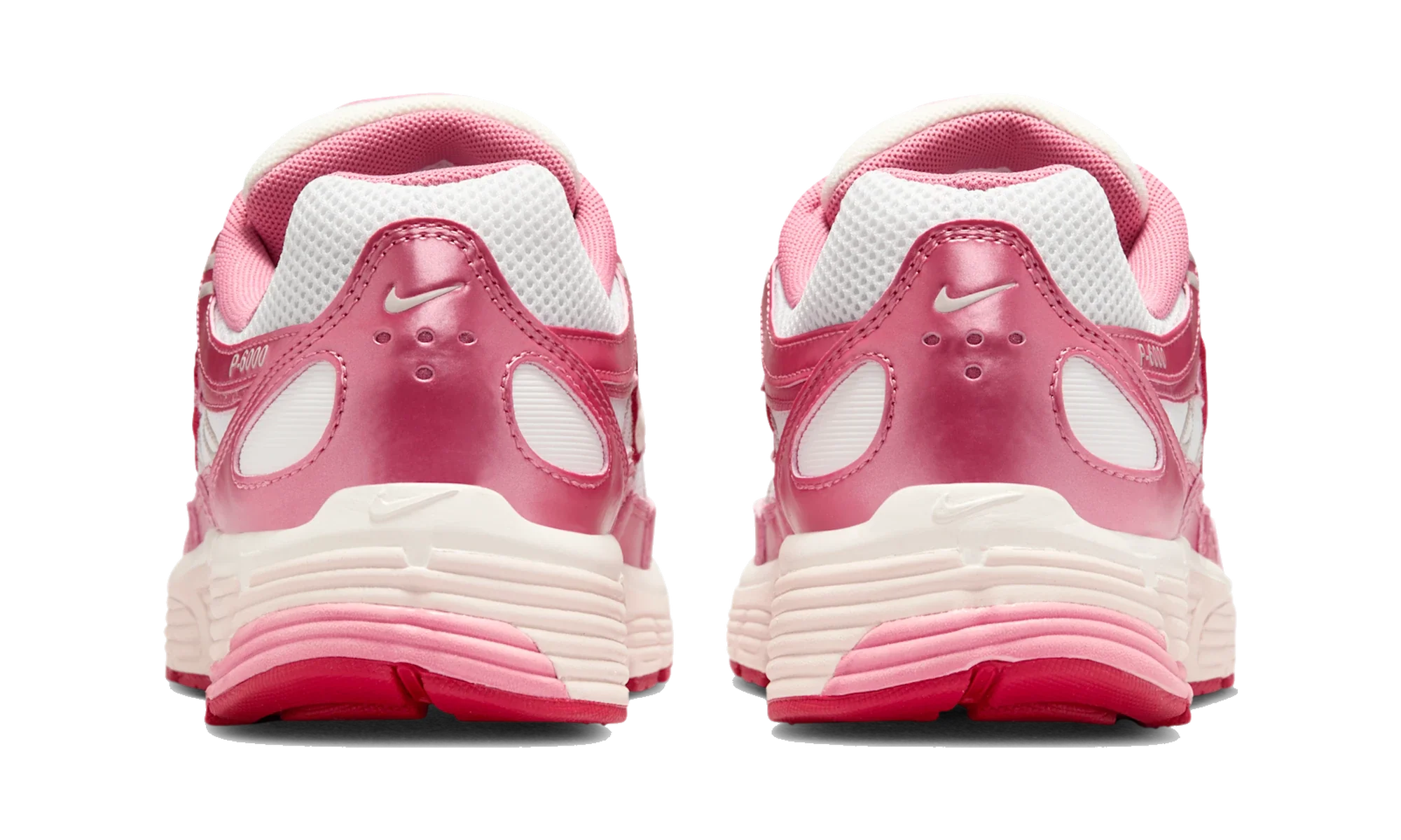 Nike P-6000 White Silt Red Peony