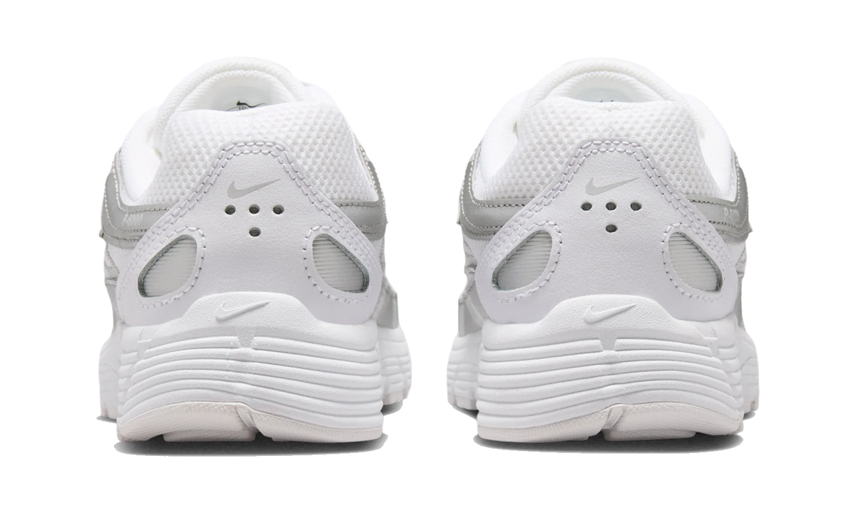 Nike P-6000 White Silver