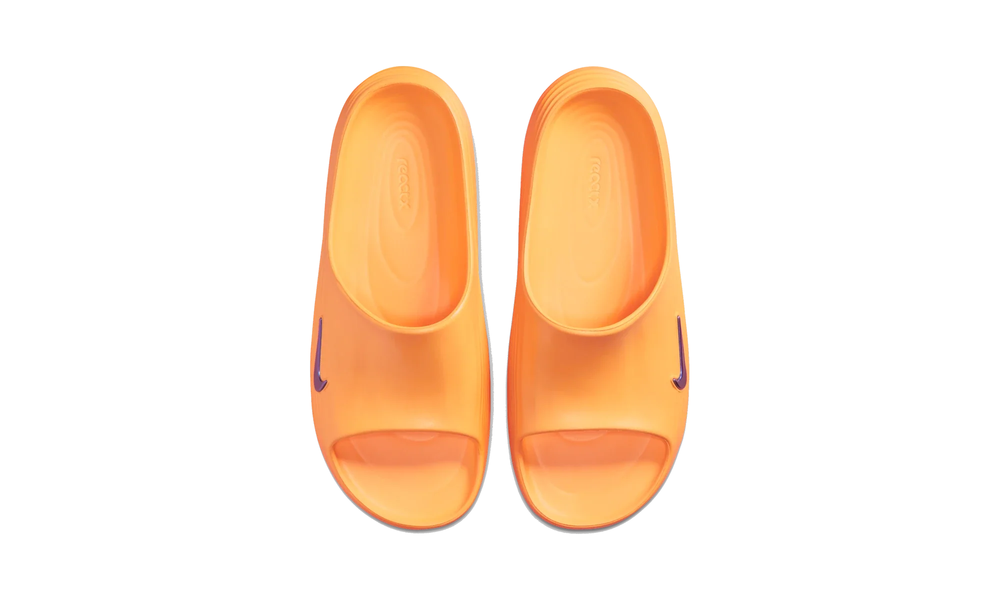 Nike ReactX Rejuven8 Slide Citron Pulse Laser Orange Volt Ice