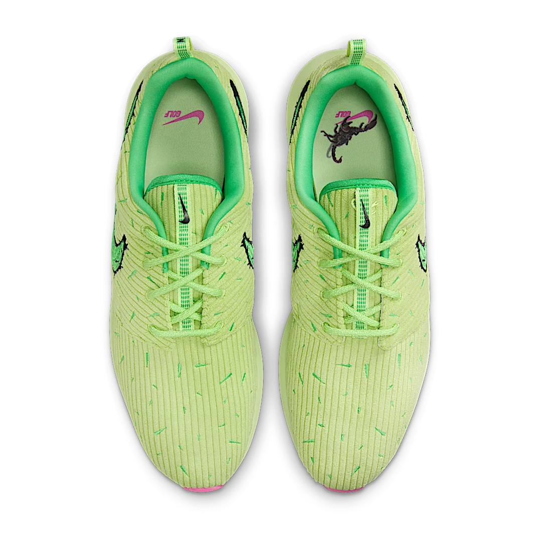 Nike Roshe Golf 2 Waste Management Phoenix Open Prickly Pear, Key Lime/Barley Volt-Active Fuchsia-Light Green Spark (HF1030-300)