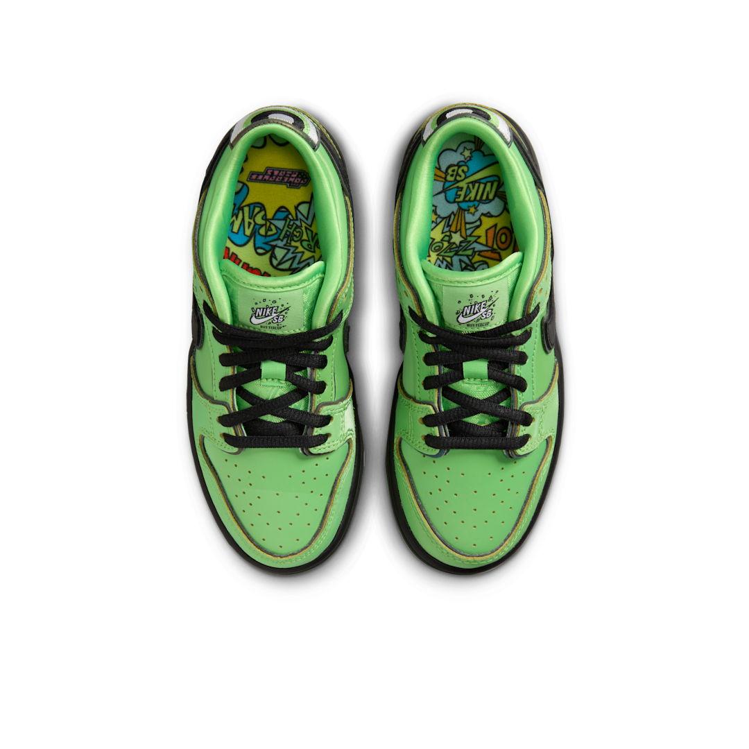 Nike SB Dunk Low The Powerpuff Girls Buttercup (PS)
