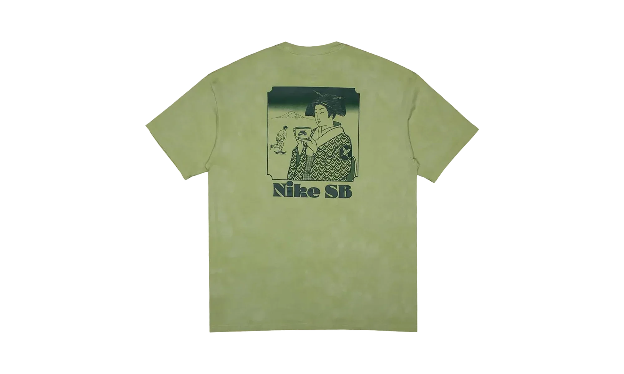 Nike SB Yuto T-shirt Olive Aura