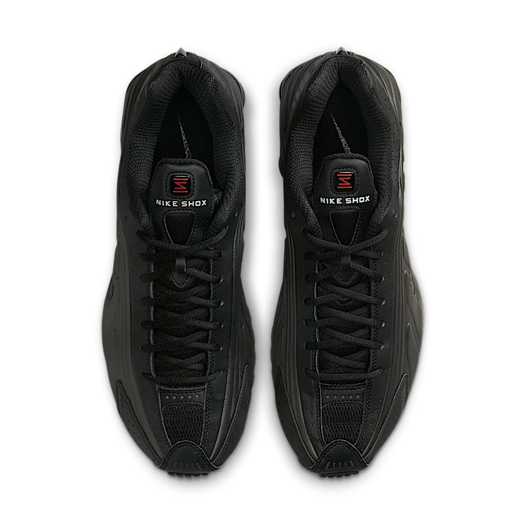 Nike Shox R4 Black Bright Crimson, Black/Bright Crimson (HQ1988-001)