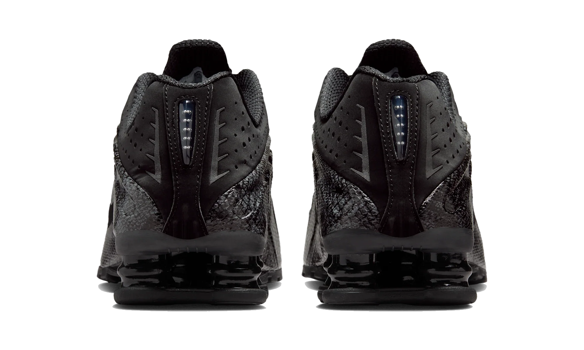 Nike Shox R4 Black Snakeskin