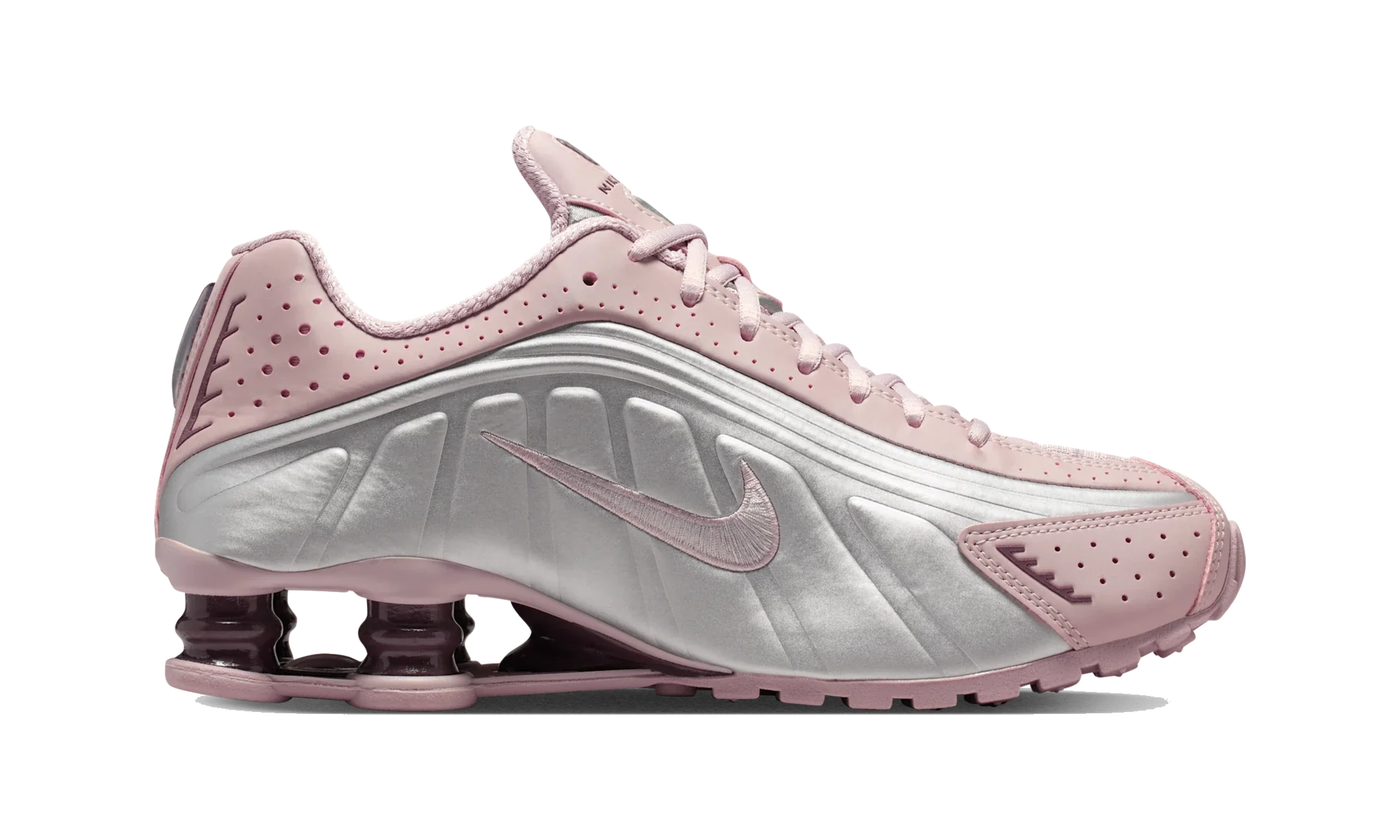 Nike Shox R4 Particle Rose Tattoo Silver