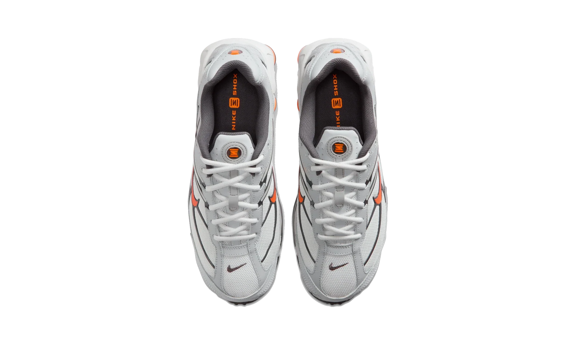 Nike Shox Ride 2 Light Smoke Grey Total Orange